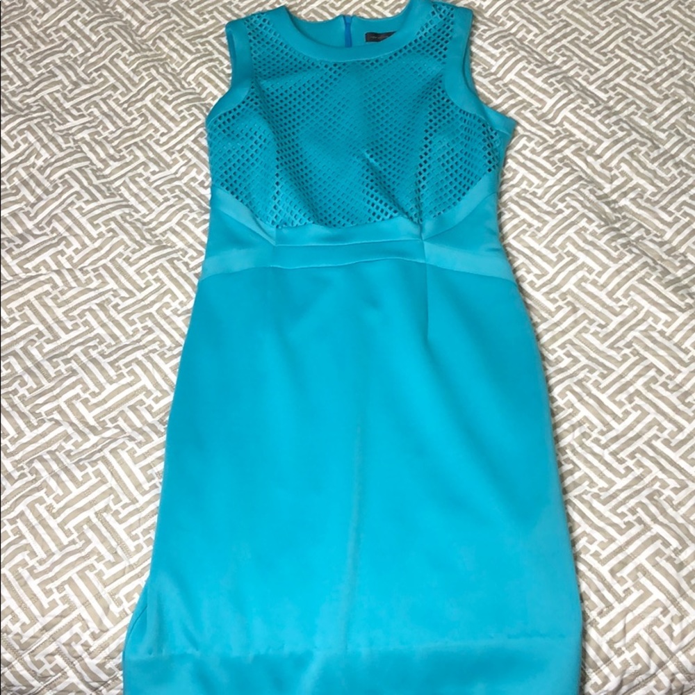 Blue dress